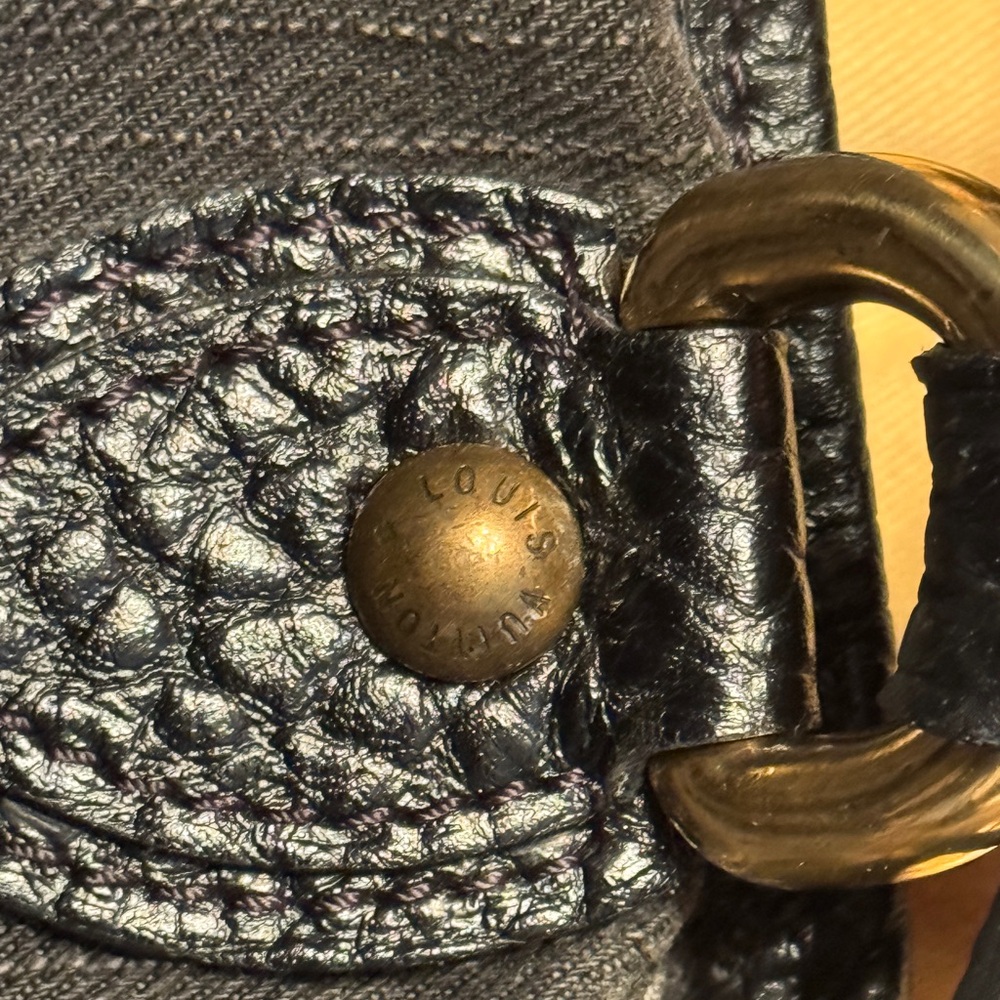 Louis Vuitton Neo Cabby Black Denim shoulder bag - Picture 4 of 16
